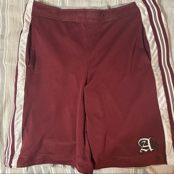 Aeropostale Athletic Reversible Basketball Shorts w/ Side Stripe - Picture 1 of 4